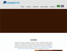 Tablet Screenshot of favaretto.net